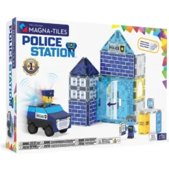 Magna-Tiles Politistation, 36 Dele