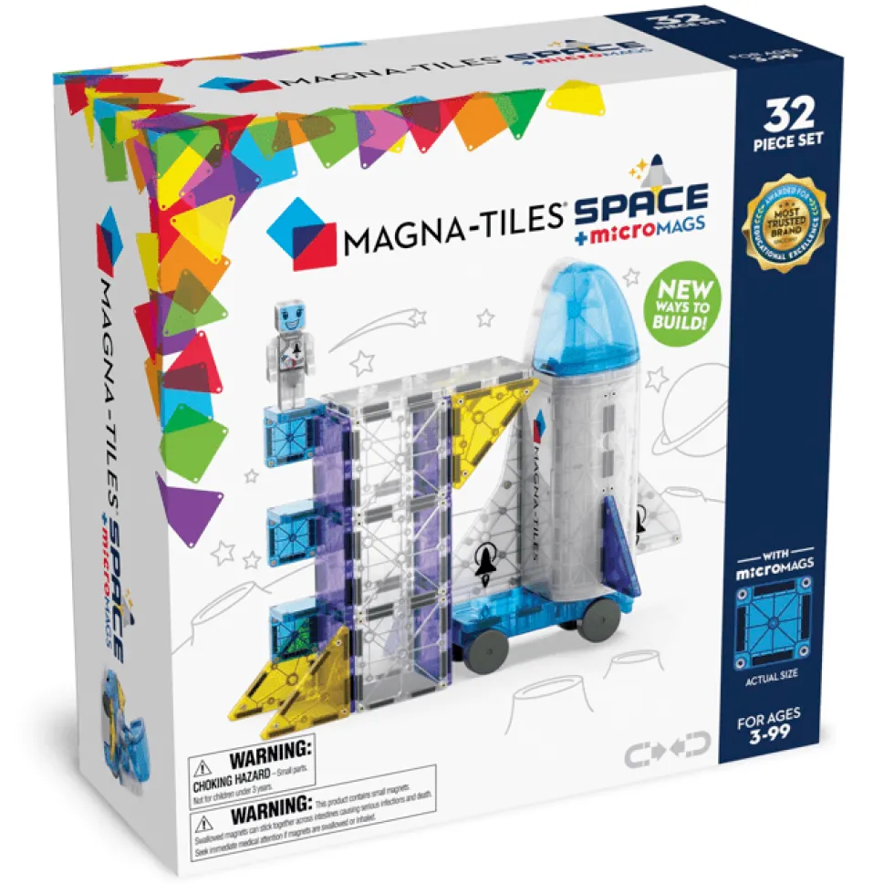 Magna-Tiles Rumraket 32 dele