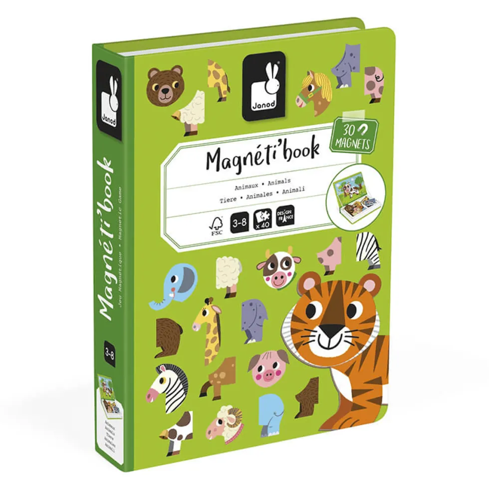 Magneti´Book Animals, 30 magneter