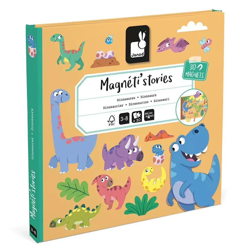 Magneti´Stories med Dinosaurs