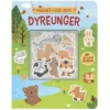 Magnet-lege-bog: Dyreunger