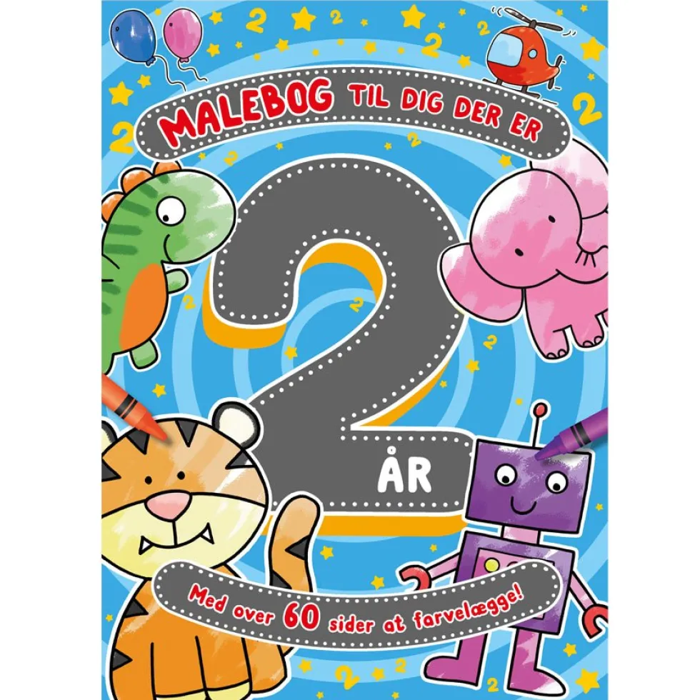Malebog Til Dig Der Er 2 År