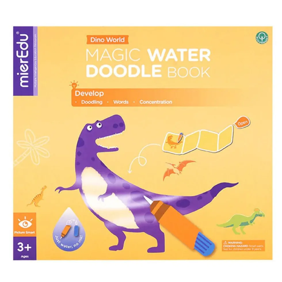Mal Med Vandmalebog Dinosaur