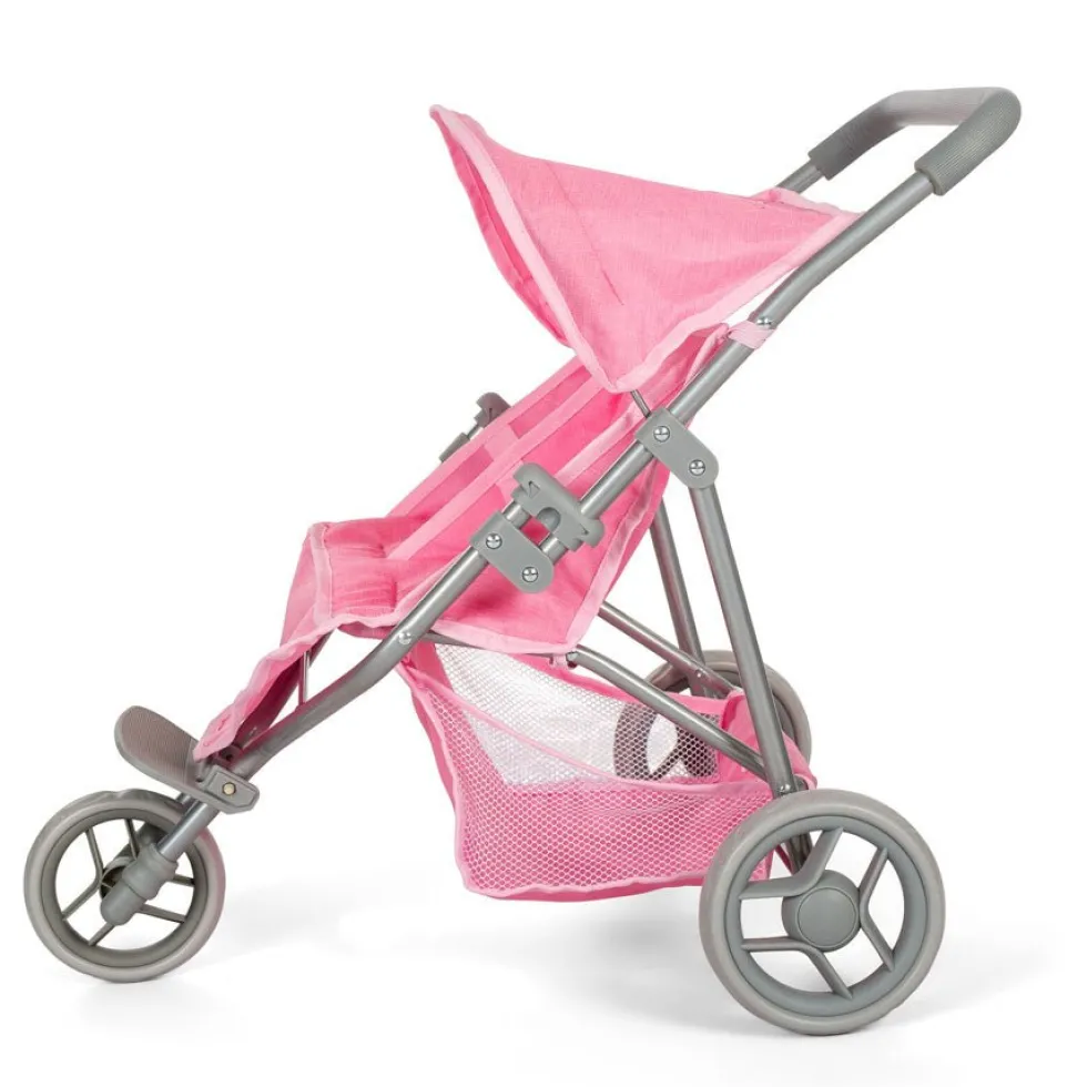 Mamamemo Tvillingeklapvogn, Pink