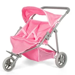 Mamamemo Tvillingeklapvogn, Pink