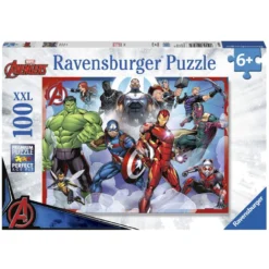Marvel Avengers puslespil, 100 brikker