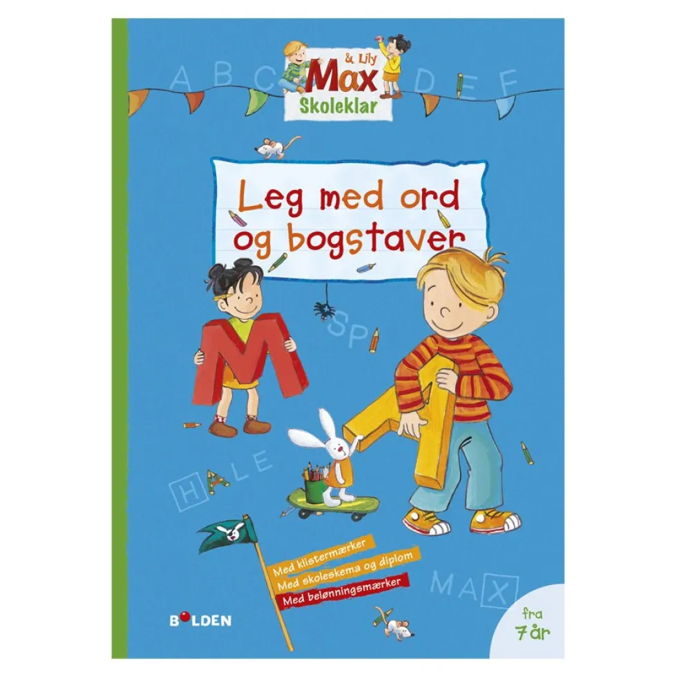 Max Skoleklar: Leg med ord og bogstaver