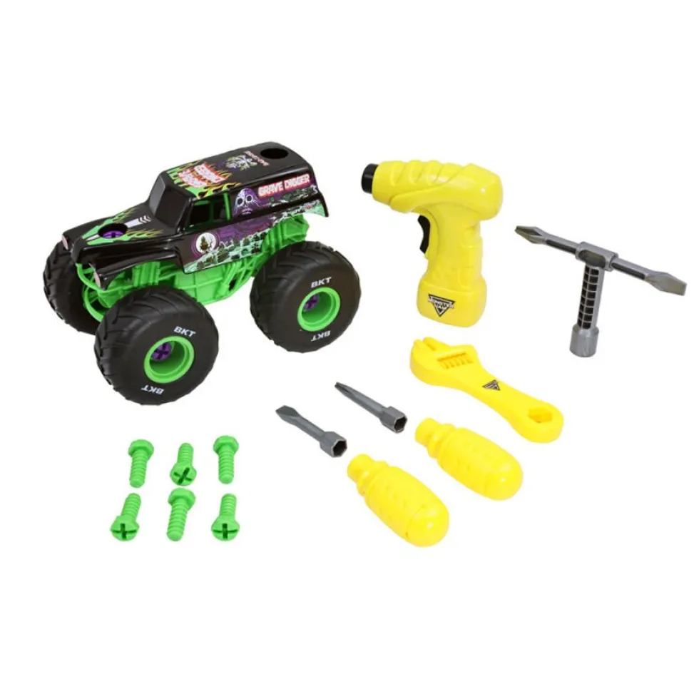 Mechanix Byg Din Egen Monstertruck i Grave Digger