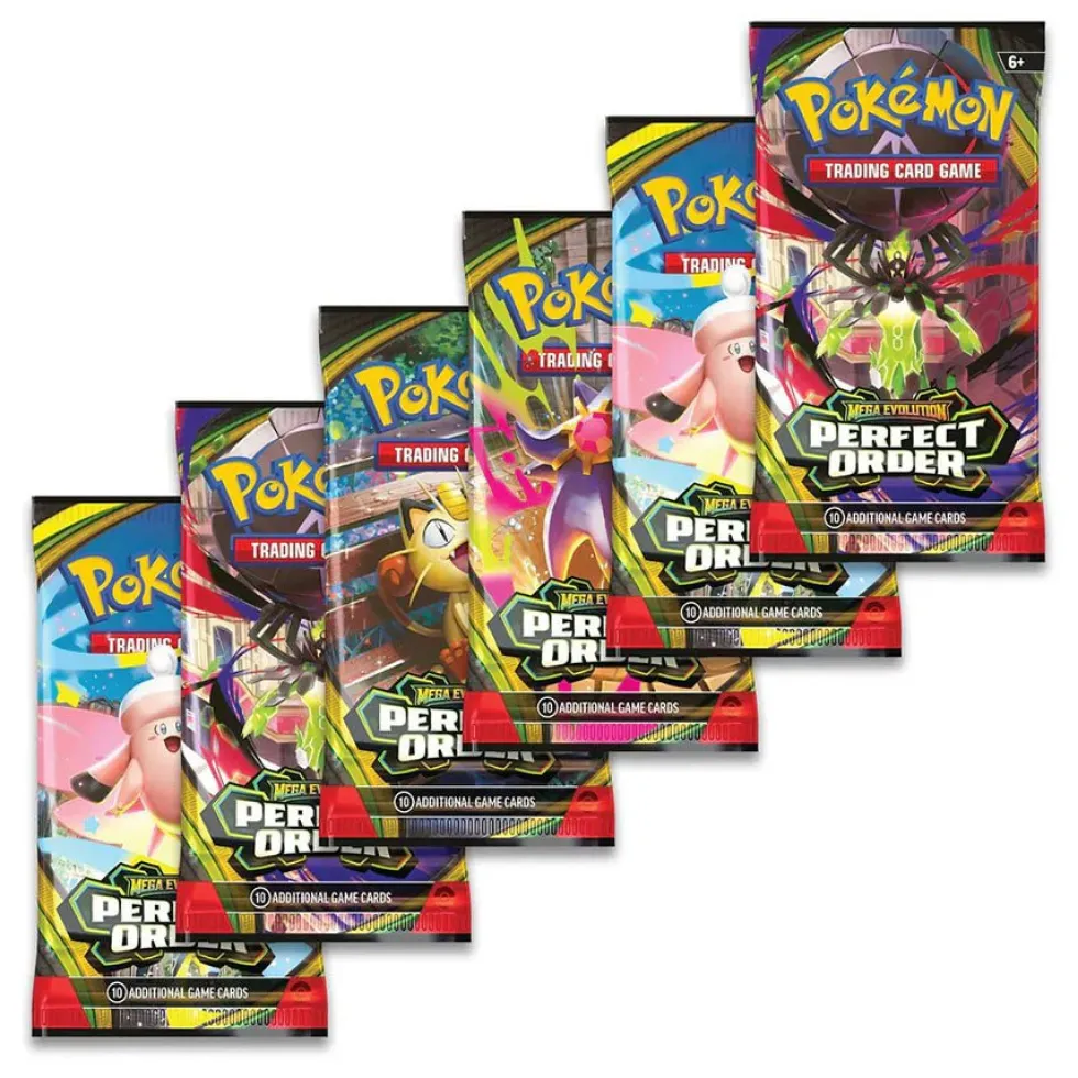 Mega Evolutions: Perfect Order Booster Bundle ME03