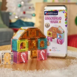 MicroMAGS Gingerbread Hus Rejsesæt (24 dele)