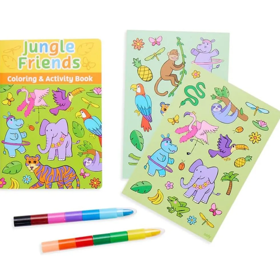 Mini Aktivitets Rejsesæt i Jungle Friends