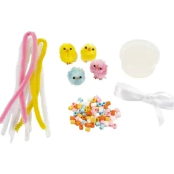 Mini DIY kit Dekoration, asst Farver