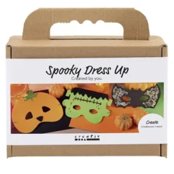 Mini DIY Kit Spooky Udklædning Masker