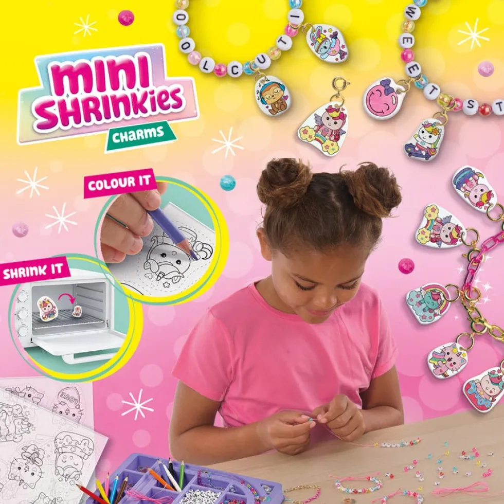Mini Shrinkies Krympeplast med Vedhæng Designstudio