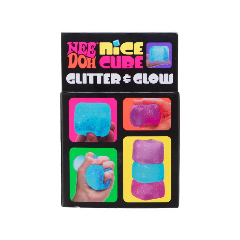 Nice Cube Glitter & Glow - Flere varianter (1 stk)