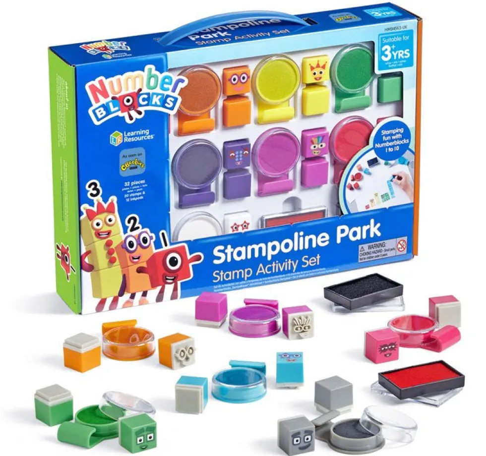 Numberblocks, Aktivitetssæt Med Stempler