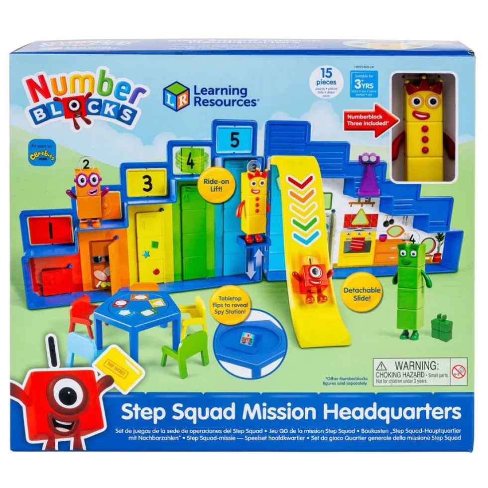 Numberblocks Aktivitetssæt Mission Hovedkvarter