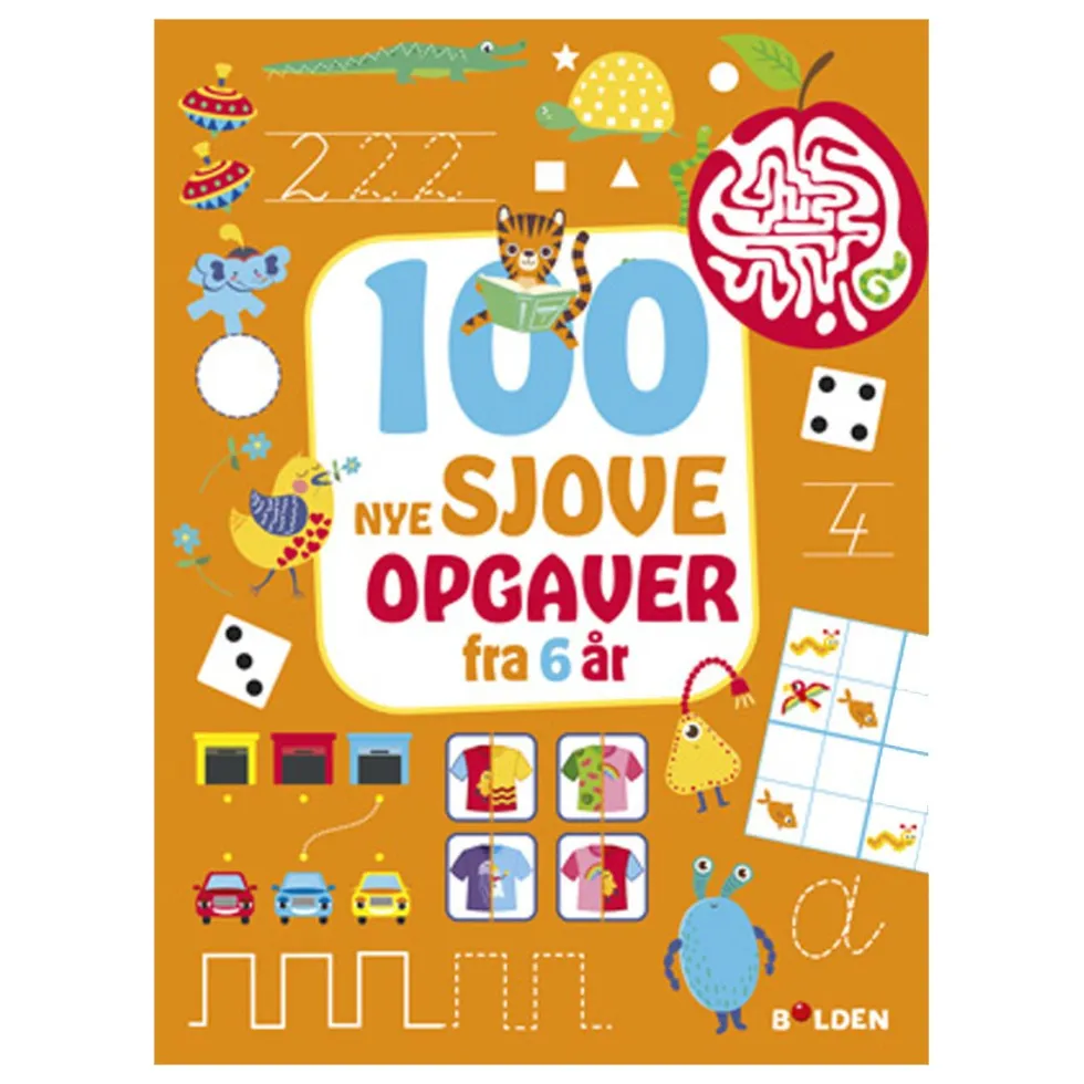 100 Nye Sjove Opgaver - Fra 6 år