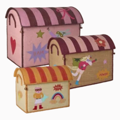 Opbevaringskurv Hero Pink (stor)