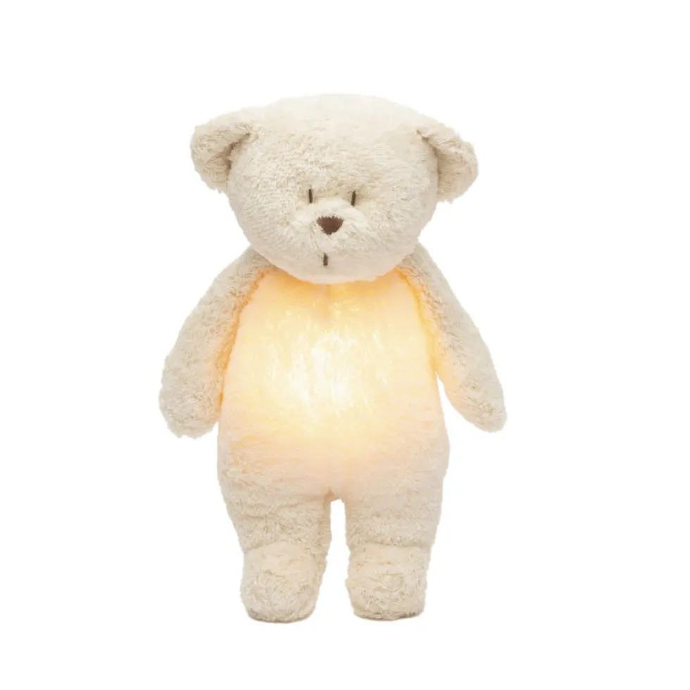 2.0 Organic Humming Bjørn Med Lampe Polar