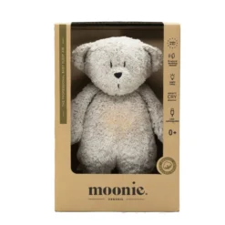 2.0 Organic Humming Bjørn Med Lampe Gray