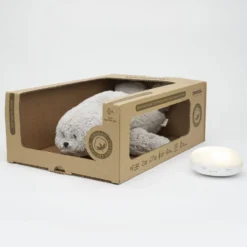 Organic Humming Sæl med Lampe i Gray