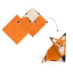 Origami med Skoven på Niveau 3