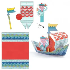 Origami "Papirbåde"