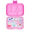 Original Madkasse med 6 Rum i Power Pink/ Paris Tray