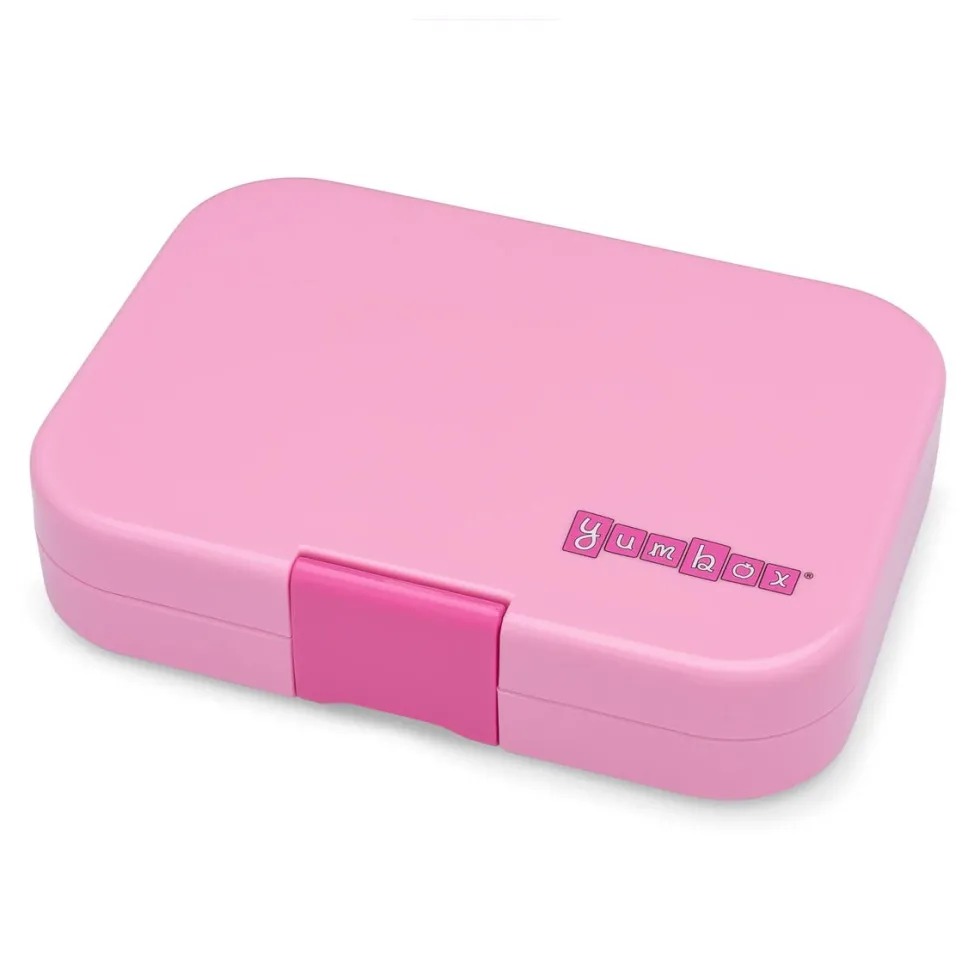 Original Madkasse Med 6 Rum Power Pink/Mermaid Tray