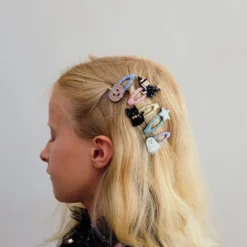 5-Pak Hårspænder Mini Halloween