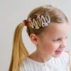 5-Pak Hårspænder Mini Kitty Bow