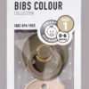 2-Pak Rund Sut Dark Oak/Blush (str 1)