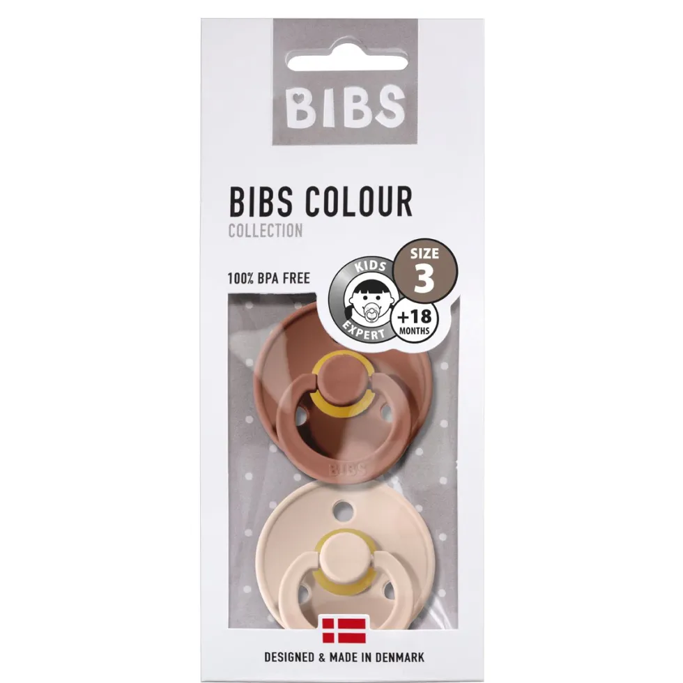 2-Pak Rund Sut i Blush/Woodchuck (str 3)