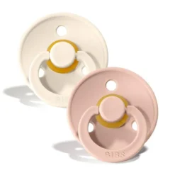 2-Pak Rund Sut Ivory/Blush (str 3)