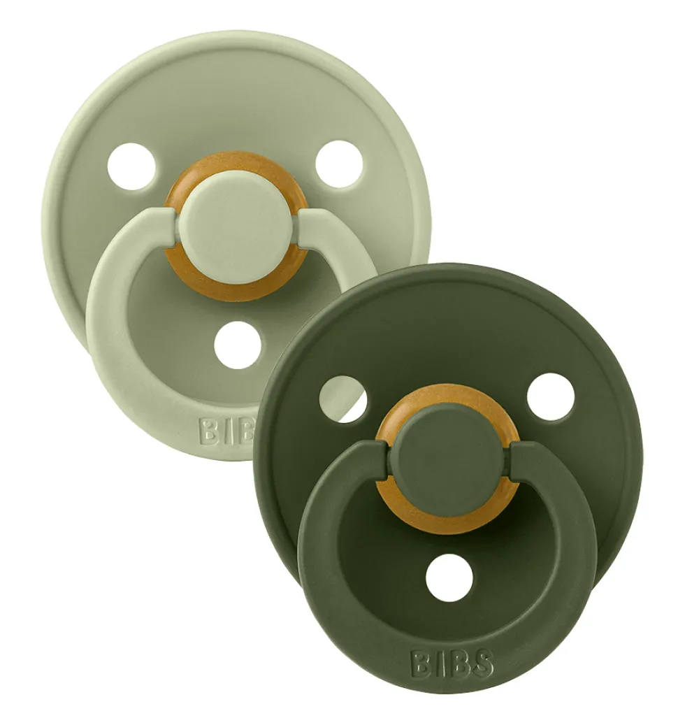 2-Pak Rund Sut Sage/Hunter Green (str 2)