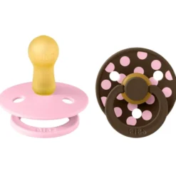 2-Pak Studio Sut Polka Baby Pink / Mocha (str 2)