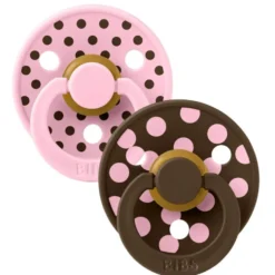 2-Pak Studio Sut Polka Baby Pink / Mocha (str 2)