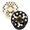 2-Pak Studio Sut Polka Ivory / Black (str 2)