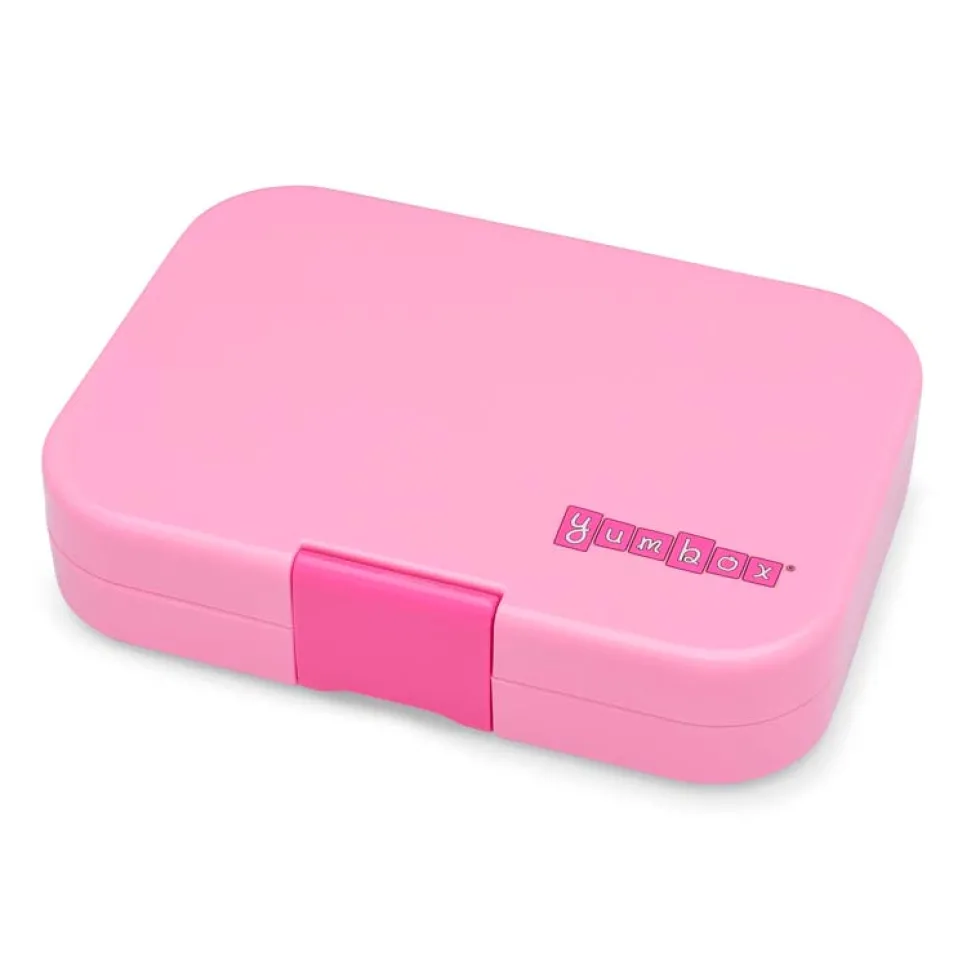 Panino Madkasse Med 4 Rum Power Pink Rainbow Tray