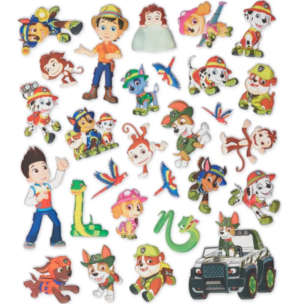 Paw Patrol Puffy Sticker Pad - Jungle