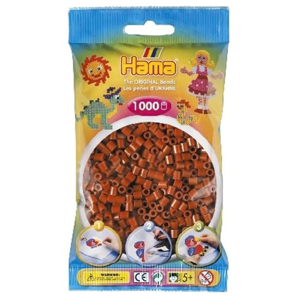 Perler Mellembrun Frv 20 (1000 stk)