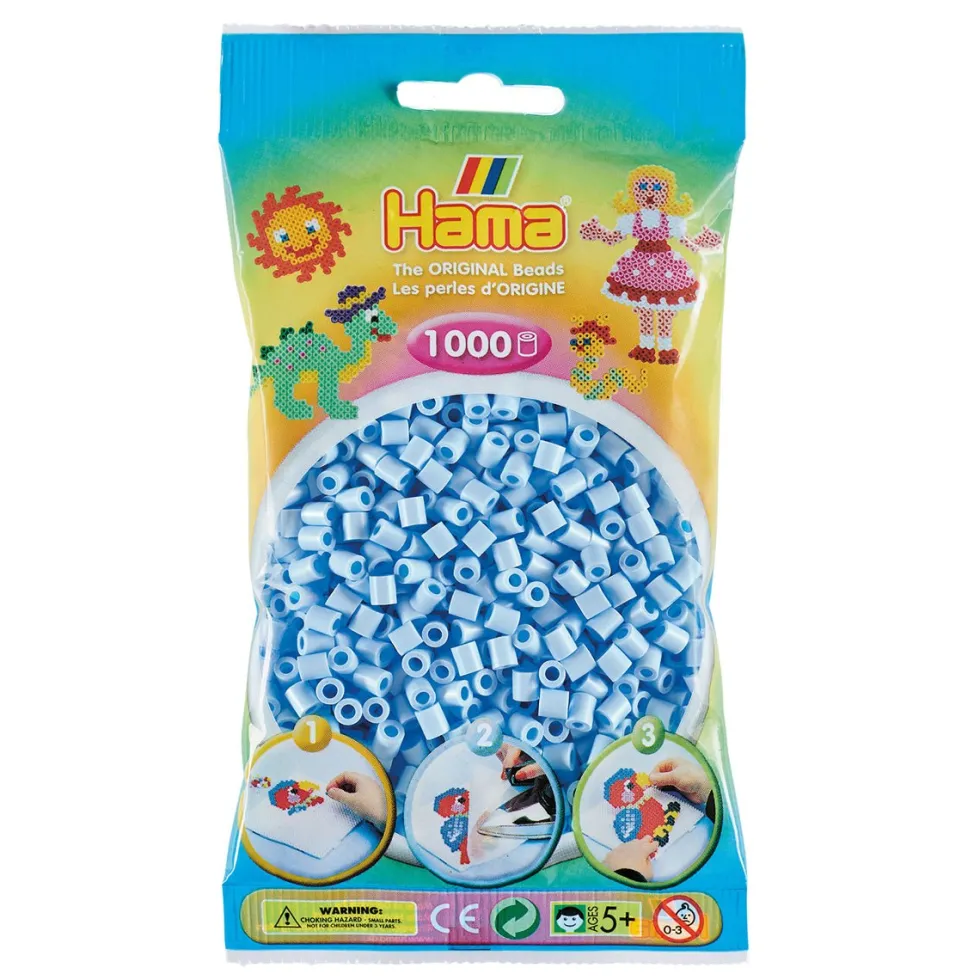 Perler Pastel Is-Blå Frv 97 (1000 stk)