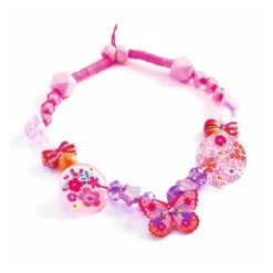 Plastperler med Sommerfugle