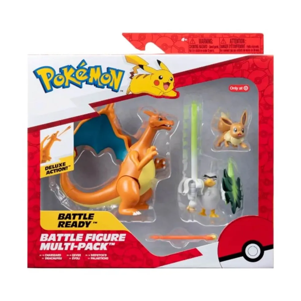 Pokémon Feature Figure Special Edition, 3-pak