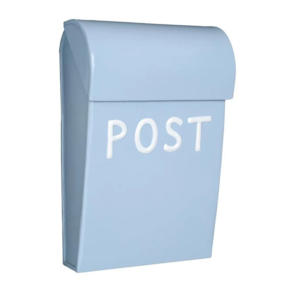 Postkasse Mini Lyseblå