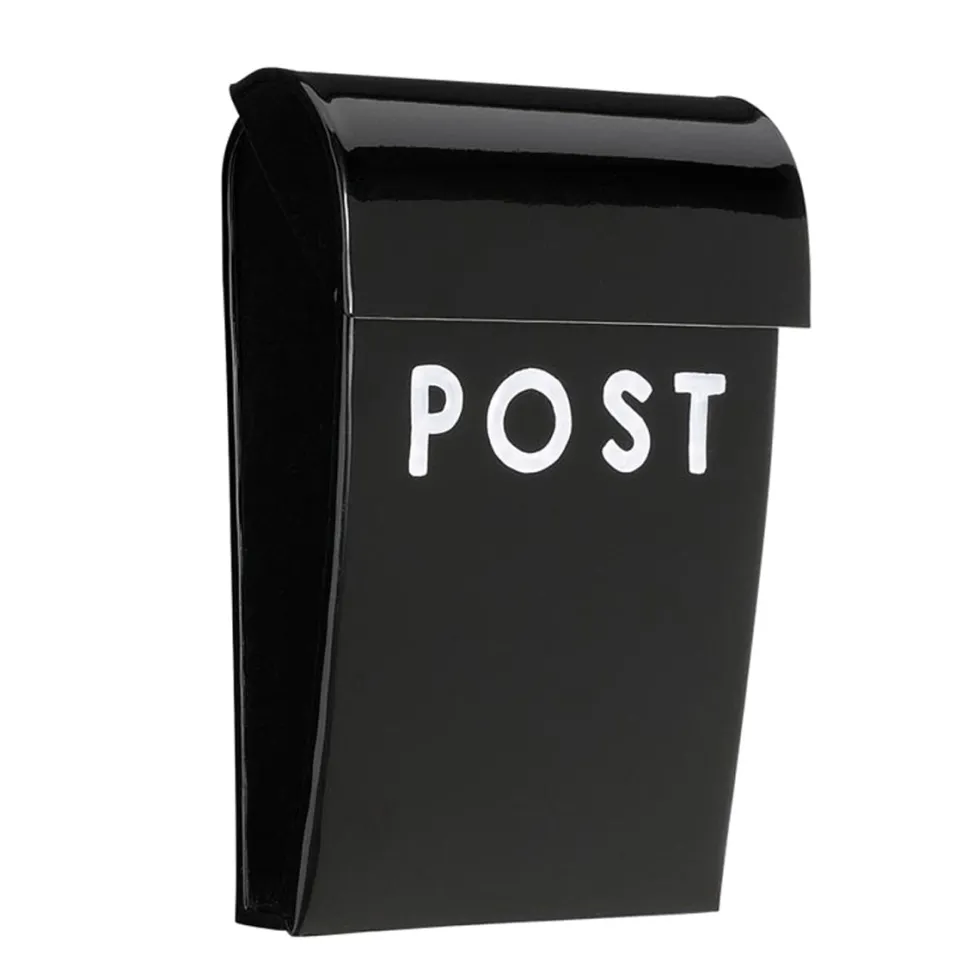 Postkasse Mini Sort