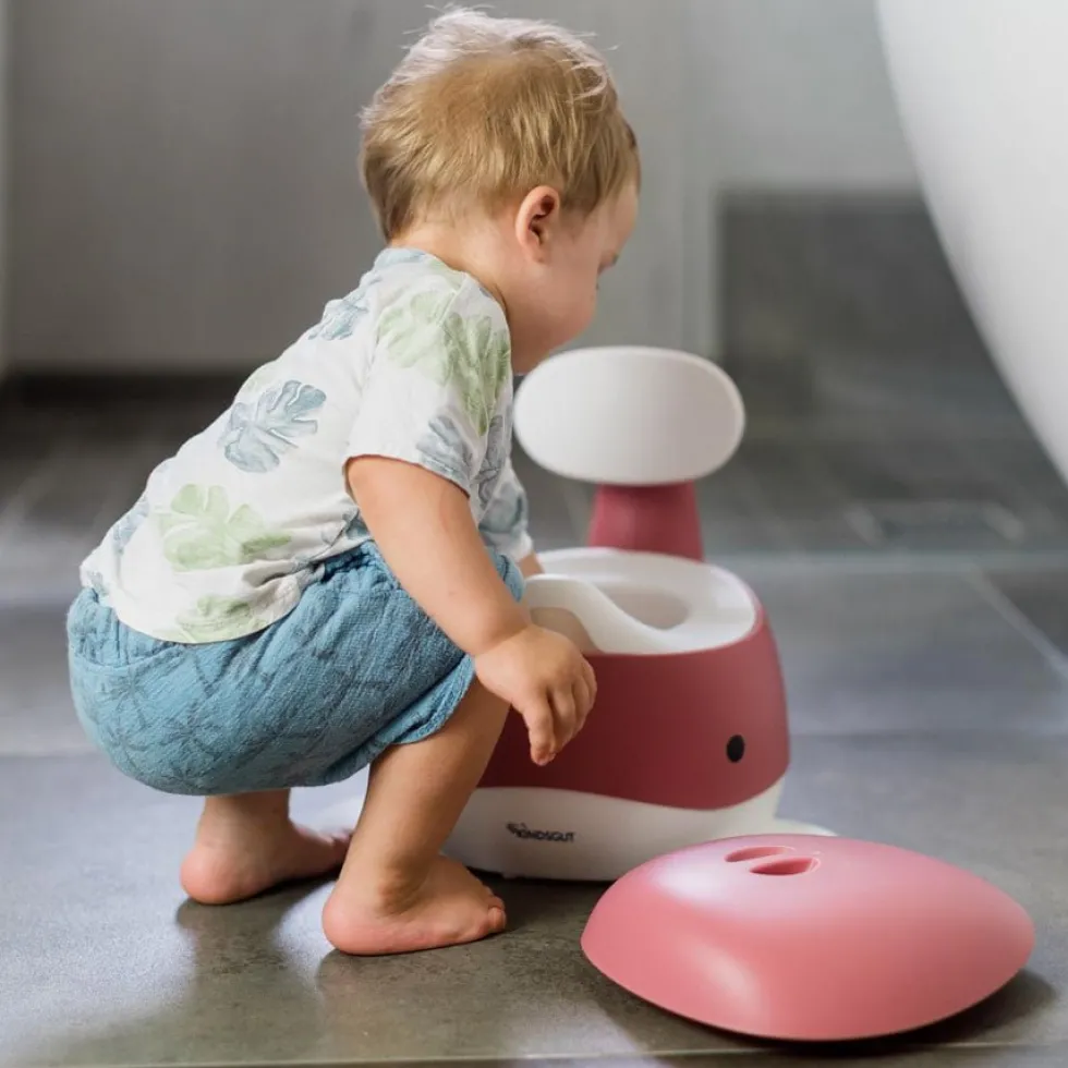 Potte Hval Dusty Pink