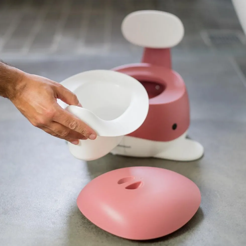 Potte Hval Dusty Pink