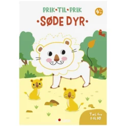 Prik til prik: Søde dyr - Tæl fra 1 til 10